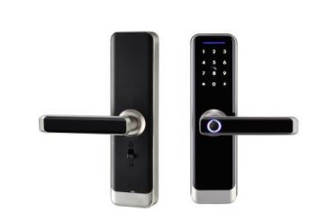 TIS-A270F-SLF TIS Smart Lock Med Smart BLE Digital Fingerprint Lock, card