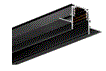 MGR3000T2 Track Magnetic Rail Trimless 3m Profile 2.0