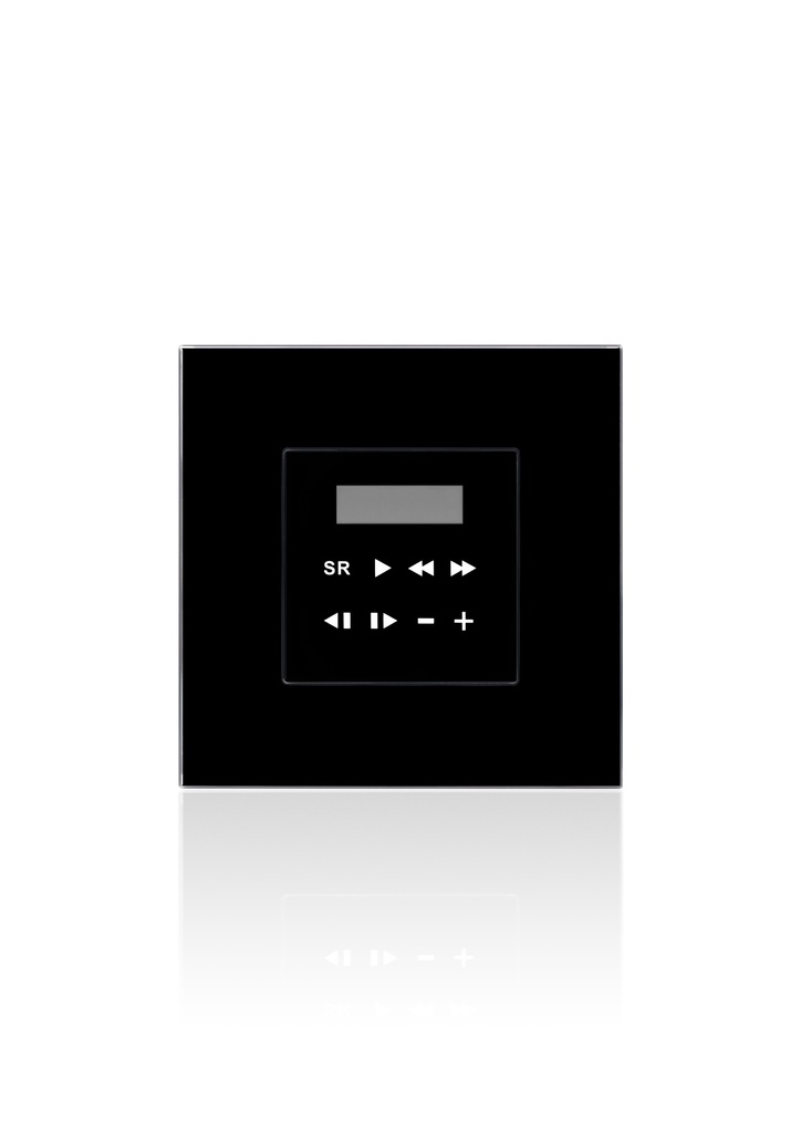 TER-AUD Terre Touch Music Keypad with Direct TIS Bus connection