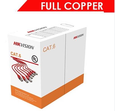 Cat6 Hikvision Cable 100% Coper 23AWG