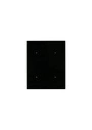 VEN-BUS-4S Venera BUS 4 Gang Touch Black