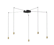 Cirque Spider  CT35H5 25W Surface Mounting Black/ White/  Lifud Built out Non Dim on&off