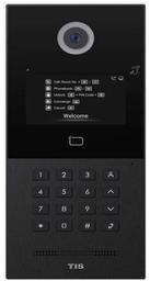 TIS-INT-43-PB63 4.3” WITH CARD AND KEYPAD SIP Video Door Phone TIS INTERCOME